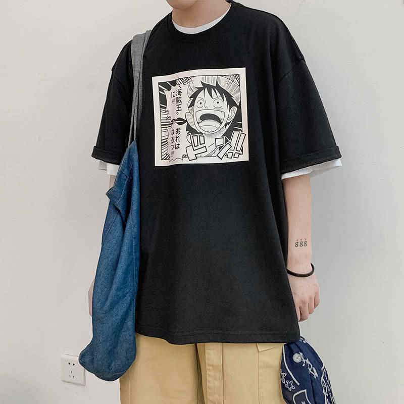 Monkey D. Luffy Japanese Manga Streetwear T-Shirt