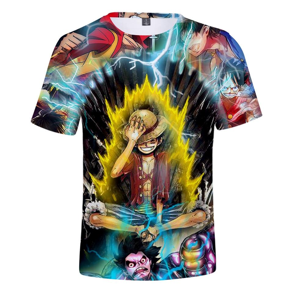 Monkey D. Luffy Transformations T-Shirt