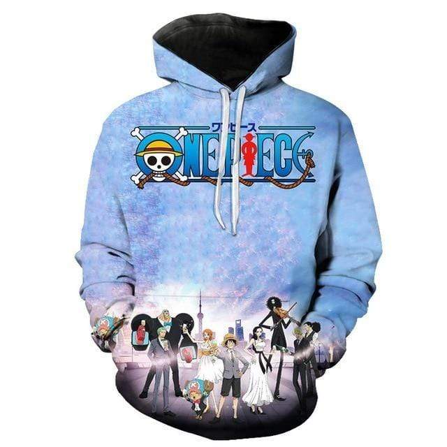 One Piece Hoodies – Mugiwara One Piece Sweatshirt with Party Dress