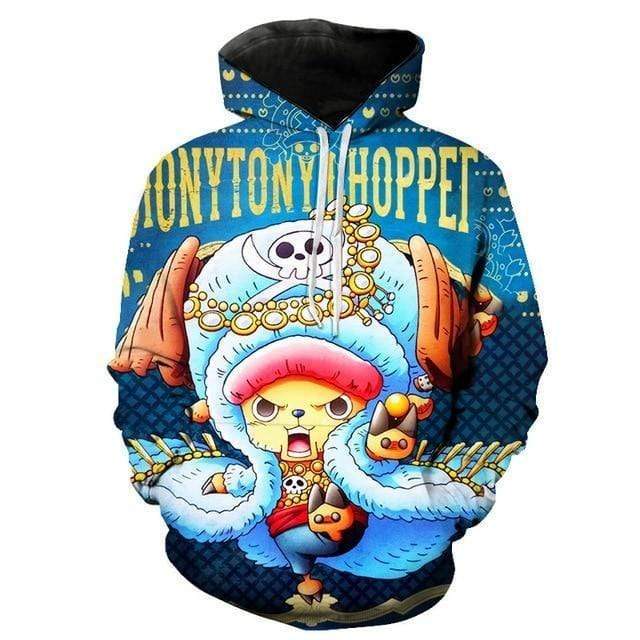 One Piece Hoodies – Tony Chopper One Piece sweatshirt