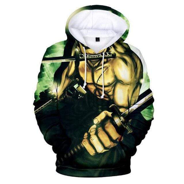 One Piece Hoodies – Zoro Dragon Slash One Piece Sweatshirt