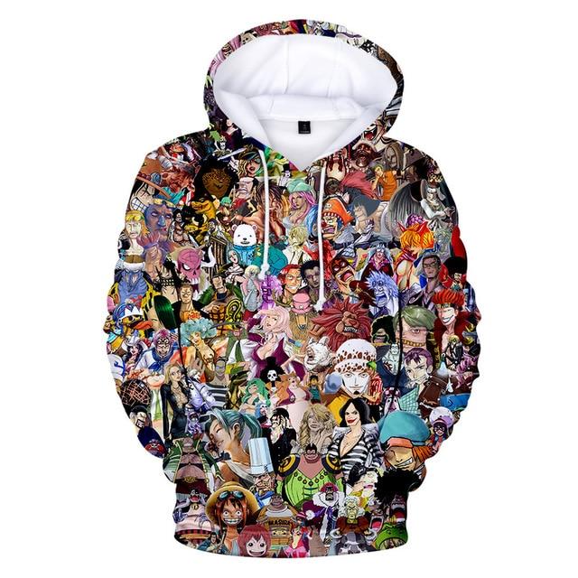 One Piece Merch – Characters Edition Hoodie