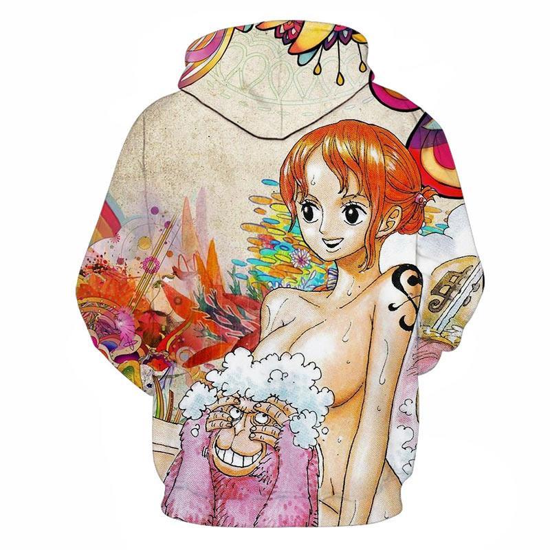 One Piece Merch – Nami Shower Hoodie