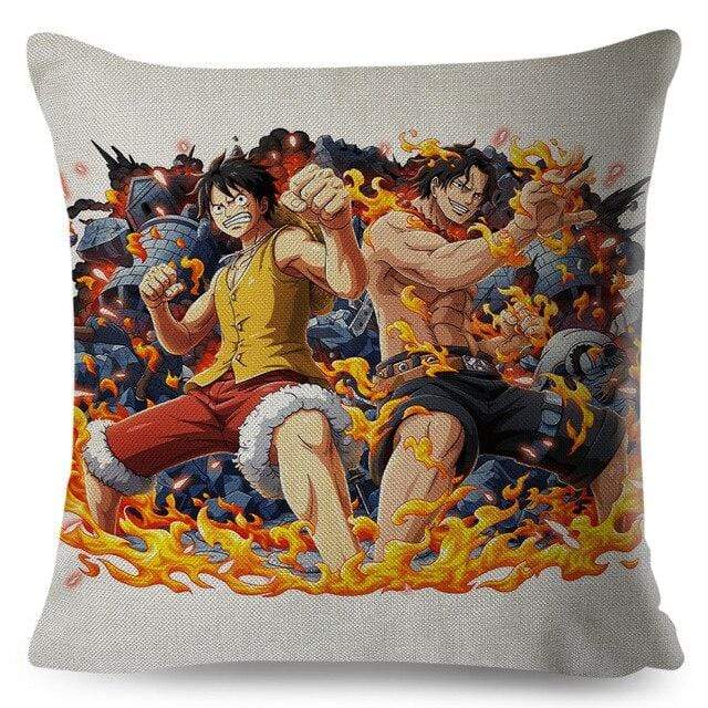 One Piece Pillows – Ace And Luffy One Piece cushion