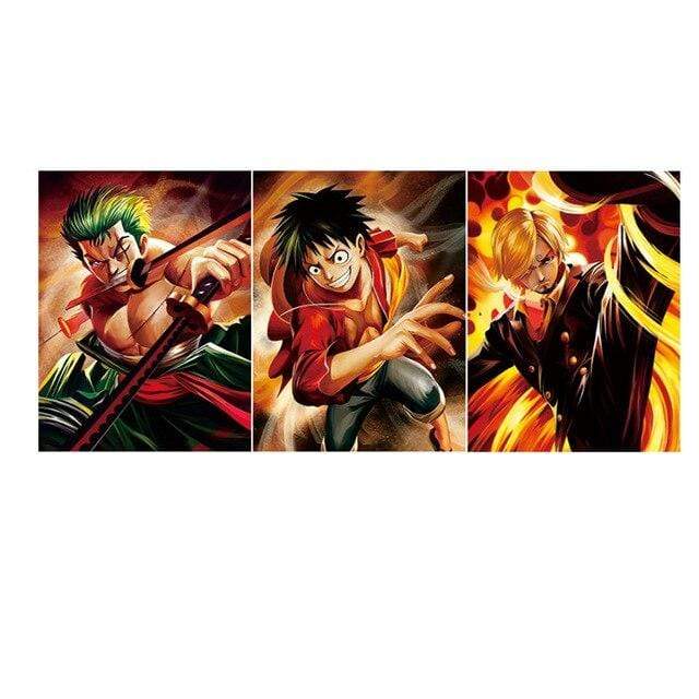One Piece Posters – 3 Straw Hat Monster Trio One Piece Posters