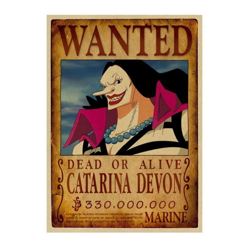 One Piece Posters – Search Notice Catarina Devon wanted