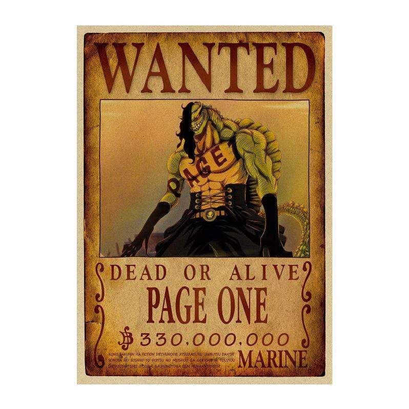 One Piece Posters – Search Notice Page One wanted