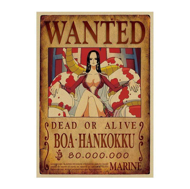 One Piece Posters – Wanted Search Notice Boa Hancock