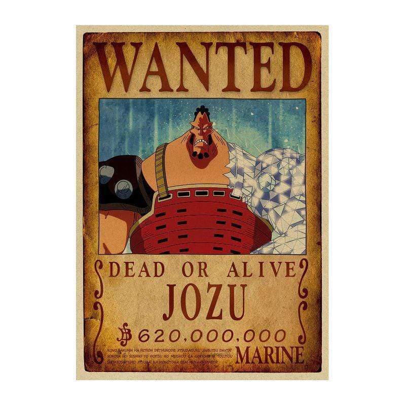 One Piece Posters – Wanted Search Notice Joz