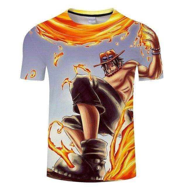 One Piece T-Shirt Ace the Brother of Sabo