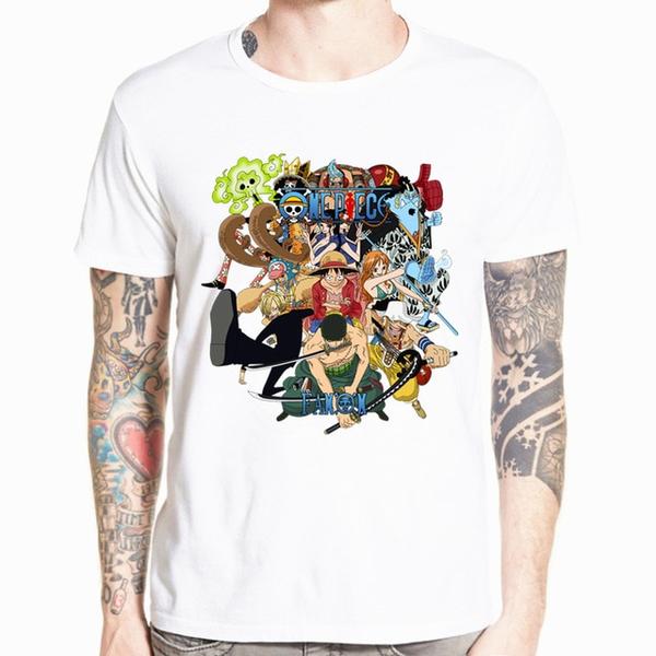 One Piece T-Shirt Luffy and his Nakamas