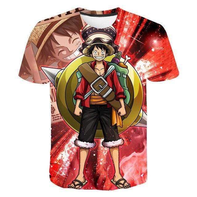 One Piece T Shirt Luffy At The Colosseum