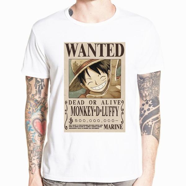 One Piece T-Shirt Luffy Search Notice
