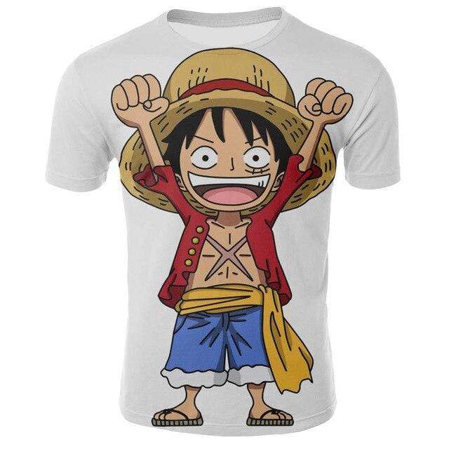 One Piece T-Shirt The Cute Little Luffy