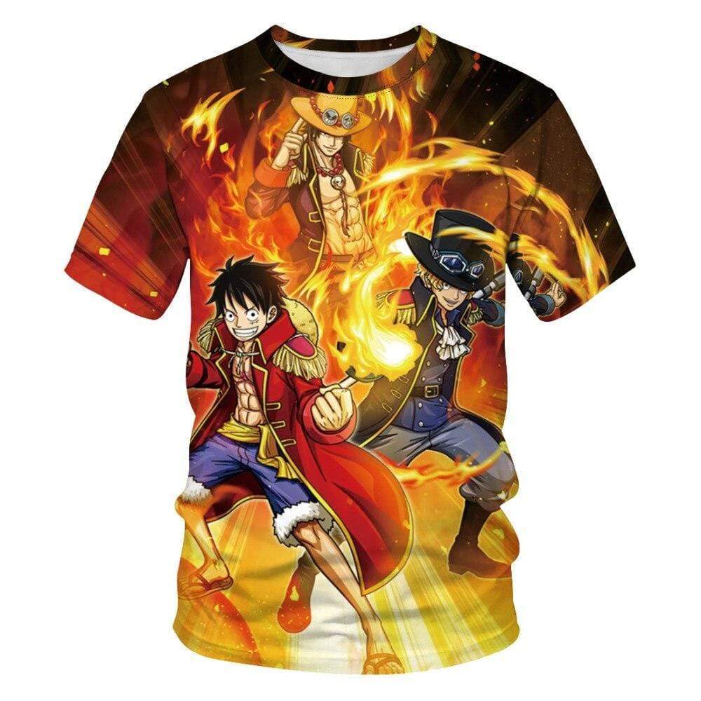 One Piece T Shirt The Fire Brotherhood