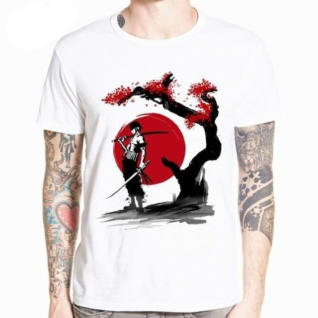 Zoro and the Blood Moon One Piece T-Shirt