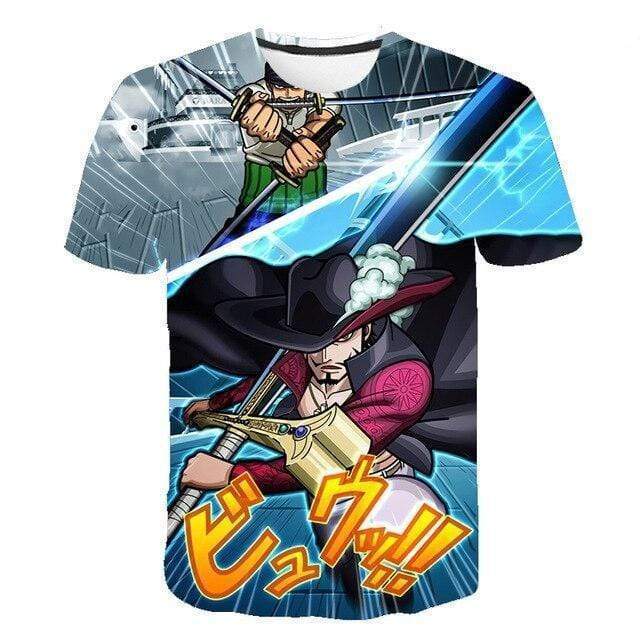 Zoro Vs Mihawk One Piece T-Shirt